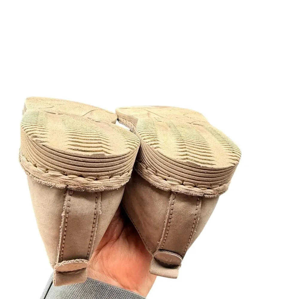 Josef Seibel EU 37 US 6.5 Taupe Suede Slip On Comfort Shoes